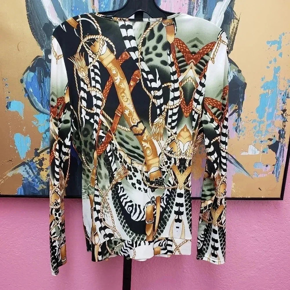 Elysee 26 Cross Front Blouse - Picture 2 of 5